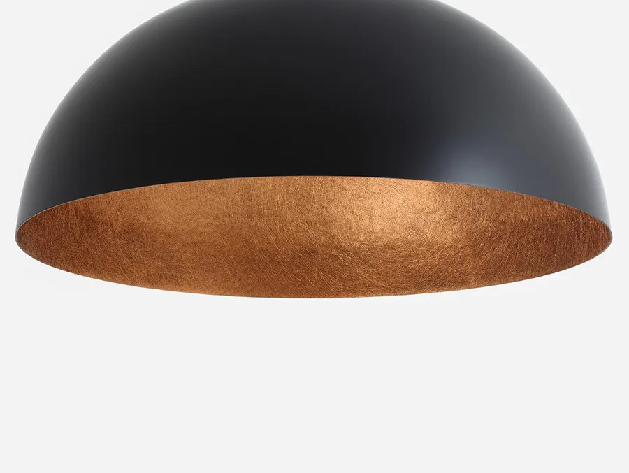 Lampa wisząca LORD 90 - miedziano-czarny