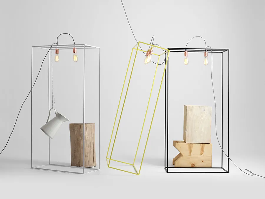 Lampa podłogowa METRIC FLOOR M - czarny