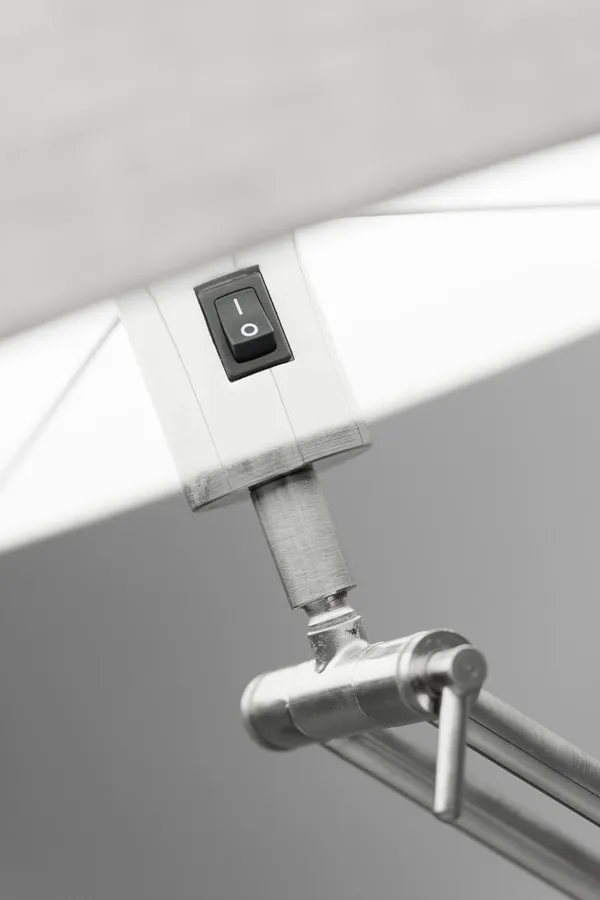 Lampa podłogowa z materiałowym abażurem DUBLIN 37x26x47