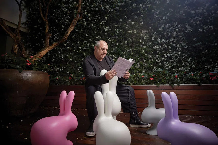 Krzesło RABBIT - szary