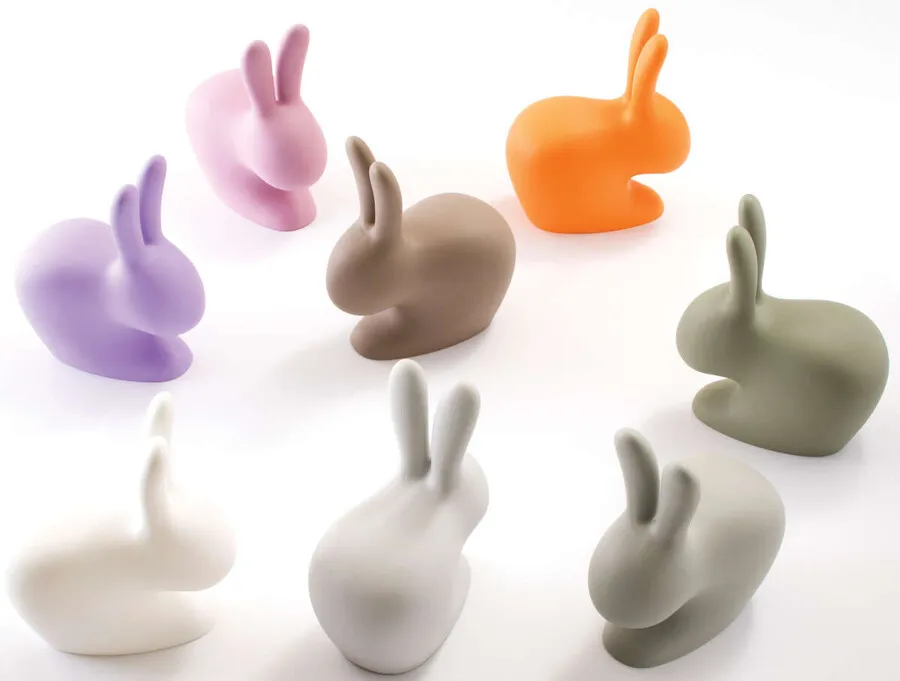 Krzesło RABBIT - jasnoszary