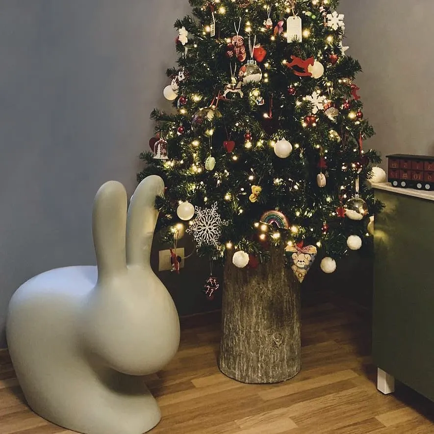 Krzesło RABBIT - jasnoszary