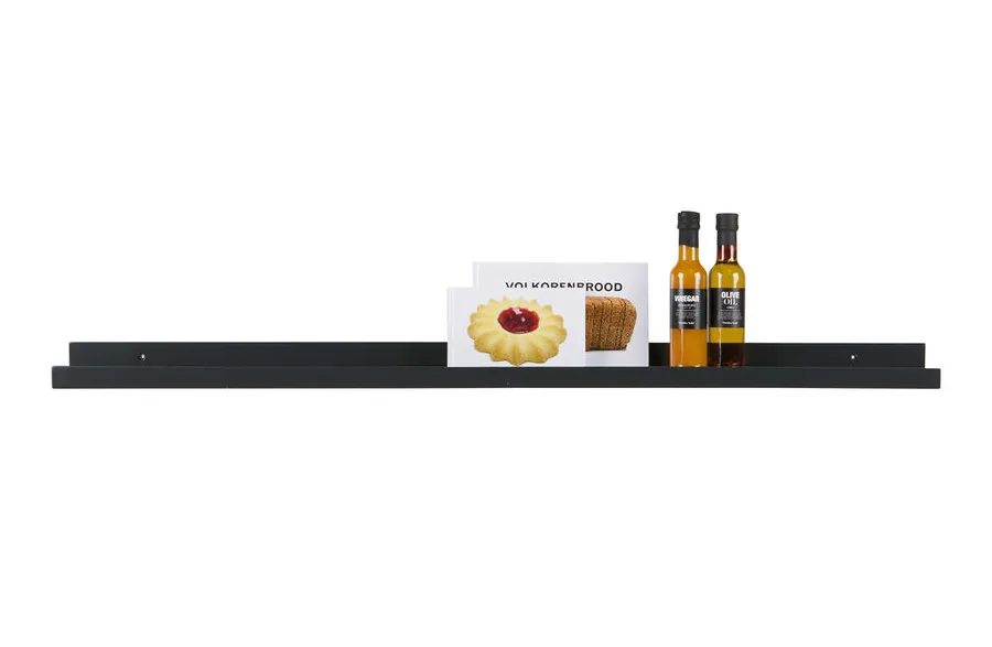 Półka na zdjęcia 120 cm - czarna