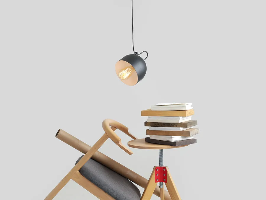Lampa wisząca POPO 1 - czarny