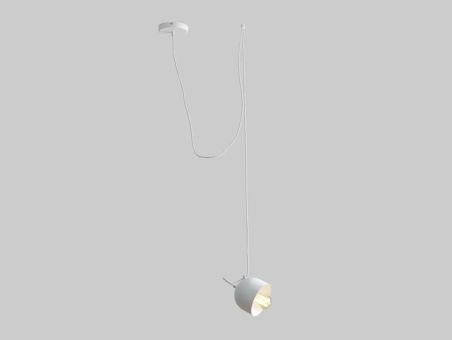 Lampa wisząca POPO 1 - biały