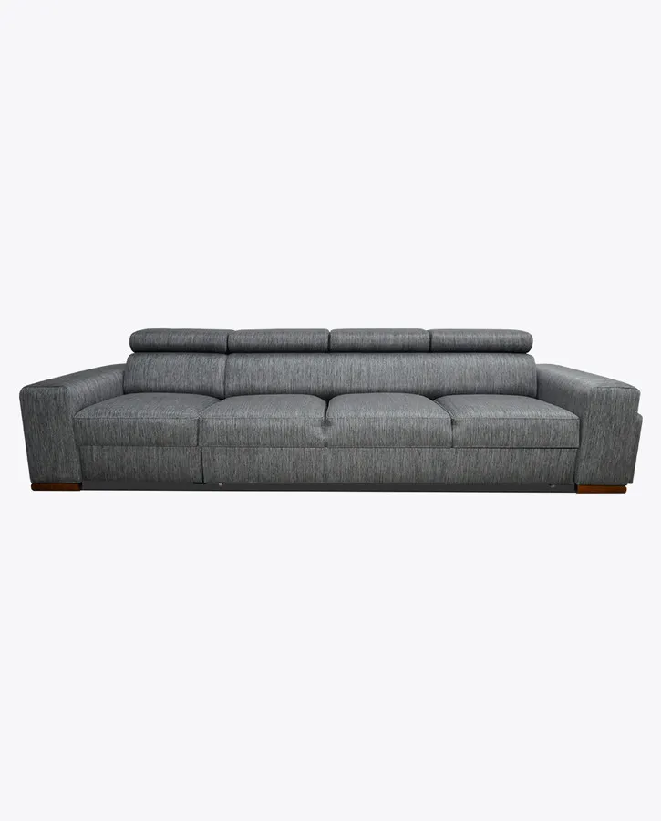 Sofa rozkładana LOFT 41 z pufami