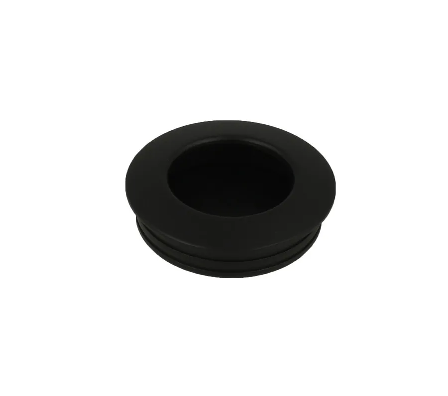 Uchwyt wpuszczany 2679 - czarny mat / fi 60 mm