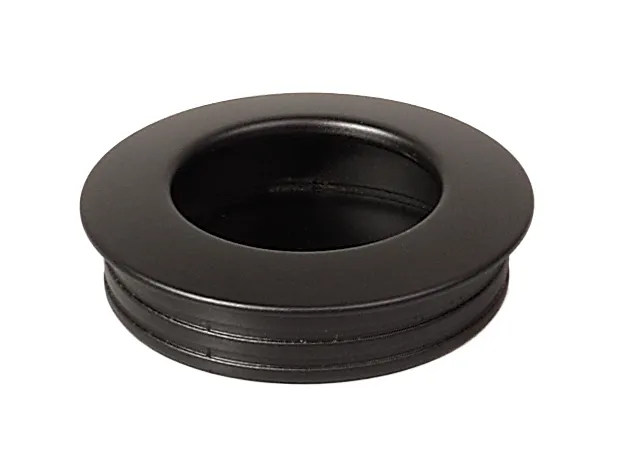 Uchwyt wpuszczany 2679 - czarny mat / fi 60 mm