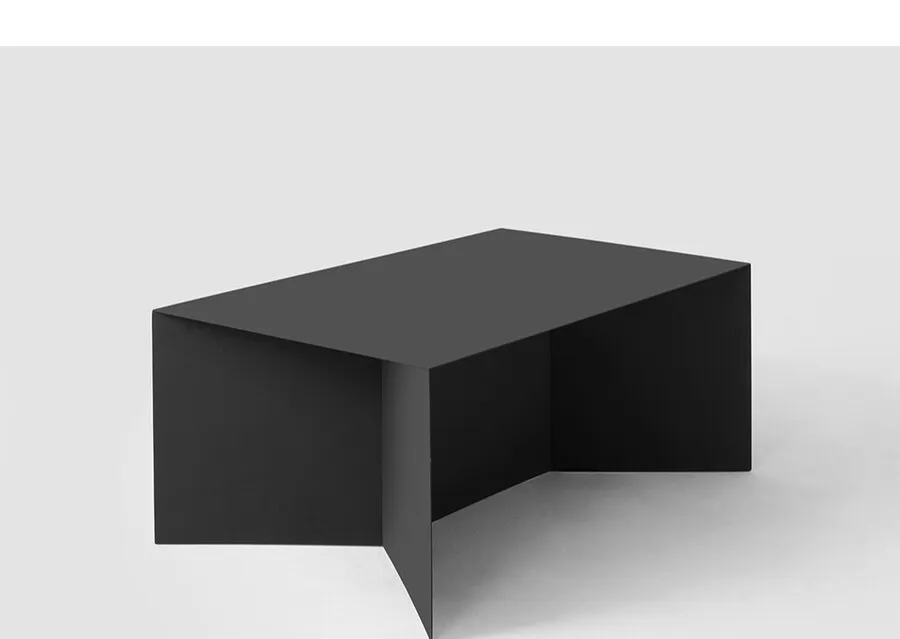 Stół kawowy OLI METAL 100x60 - czarny
