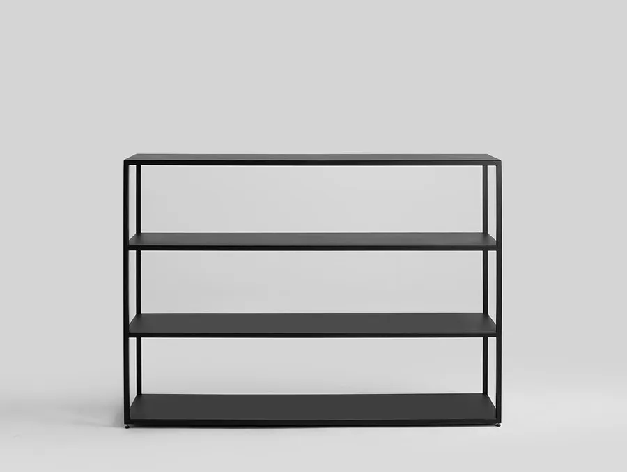 Regał HYLLER METAL 150x110 - czarny
