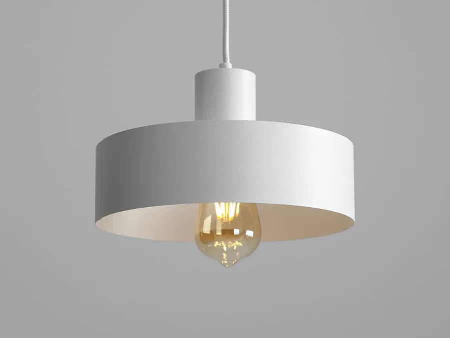 Lampa wisząca FAY 1 M - biały
