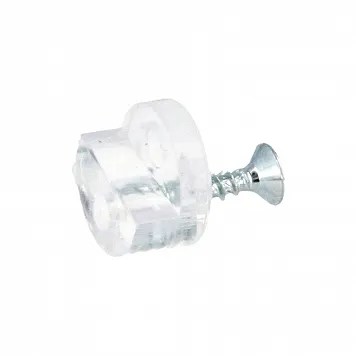 Uchwyt lustra 4 mm Siso CLIP - tworzywo przezroczyste / fi 13 mm