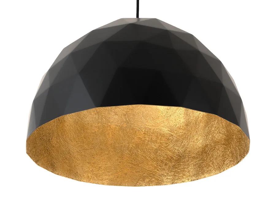 Lampa wisząca LEONARD L - złoto-czarny