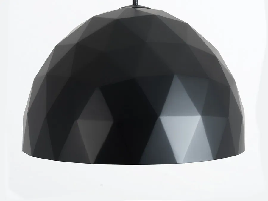 Lampa wisząca LEONARD L - złoto-czarny
