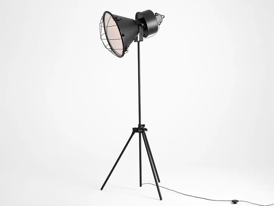 Lampa podłogowa LOFT FLOOR - czarny
