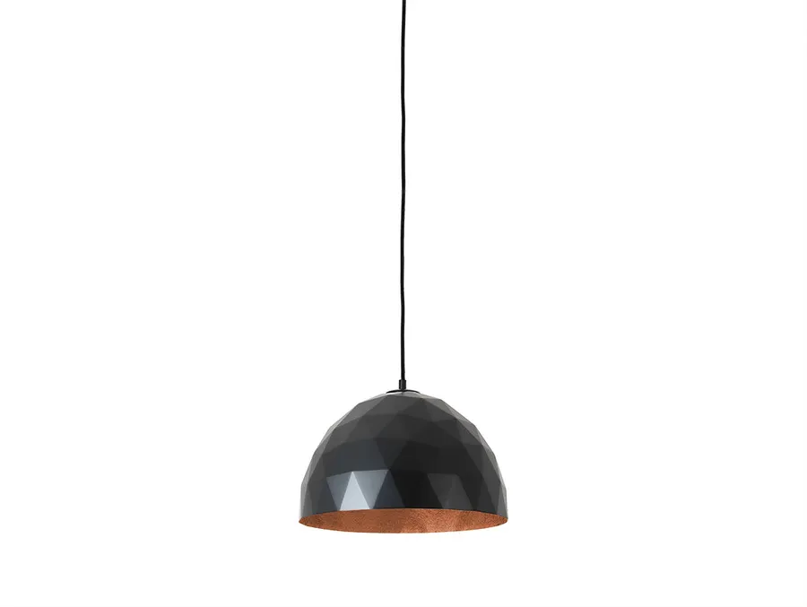 Lampa wisząca LEONARD M - miedziano-czarny