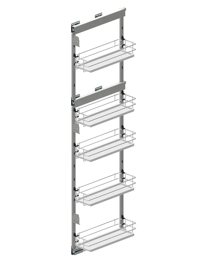 MAXIMA EVO II Cargo maxi boczne 150 lewe metal/tworzywo chrom/biały