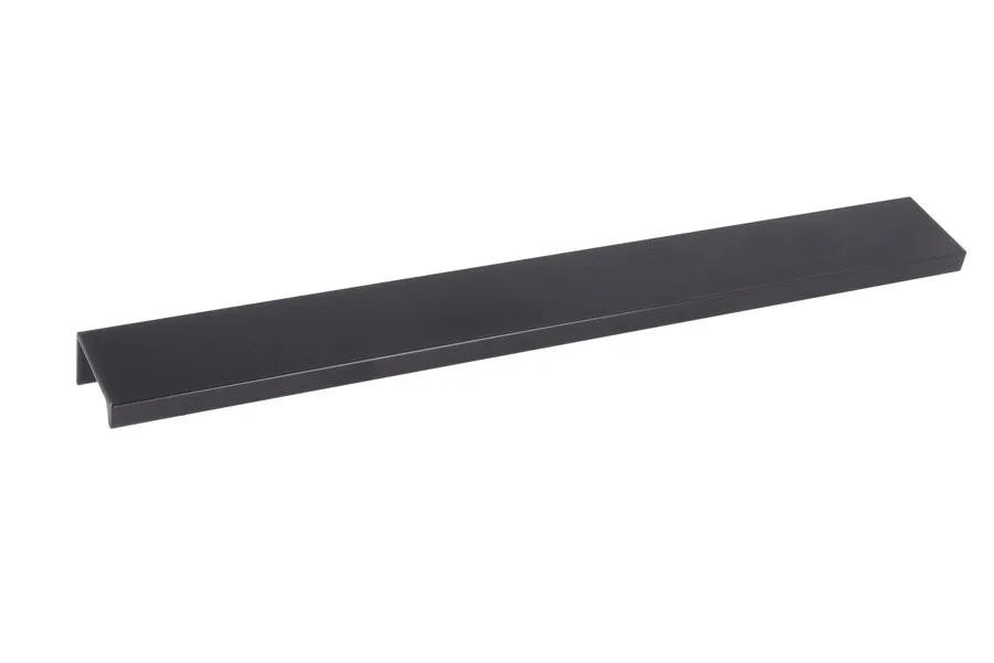 Uchwyt listwowy 4394 - czarny półmat / rozstaw 320 mm
