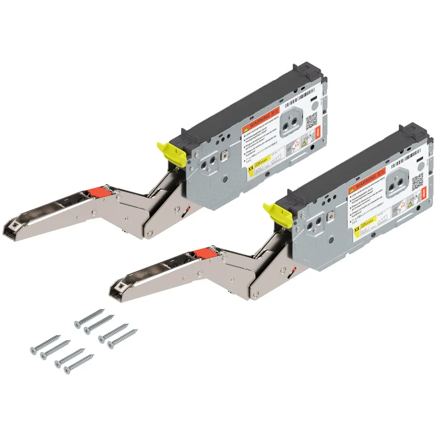 Siłowniki Tip-On AVENTOS HK TOP / LF 1730-5200 / białe zaślepki 