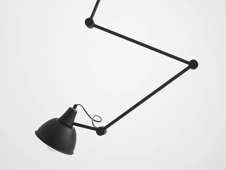 Lampa wisząca COBEN SUSPENSION - czarny
