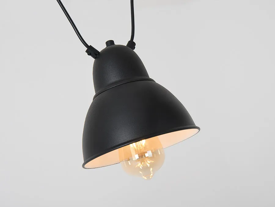 Lampa wisząca COBEN HANGMAN 3 - czarny