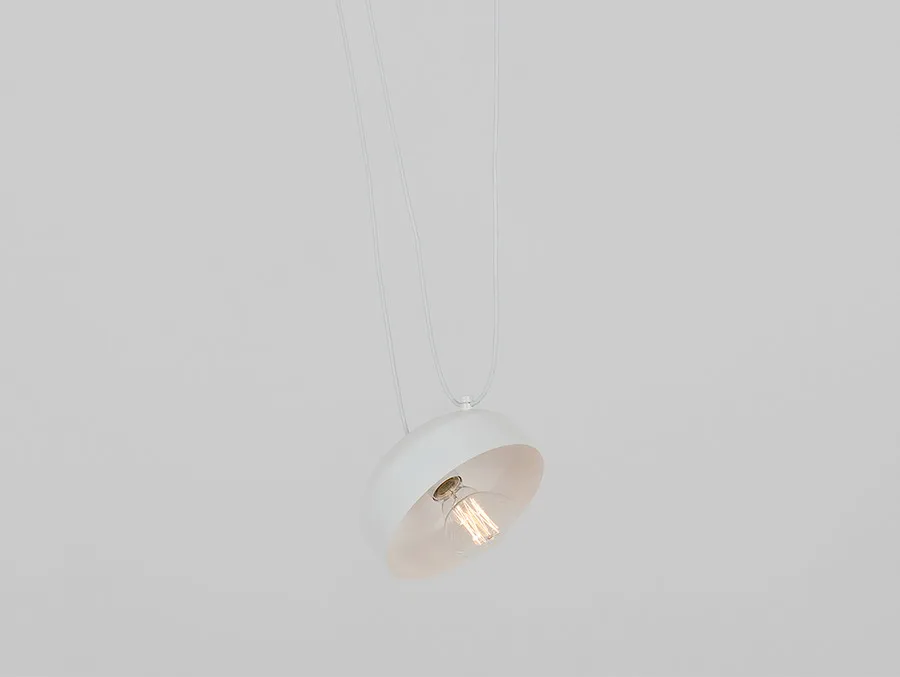 Lampa wisząca POPO FLAT 1 - biały