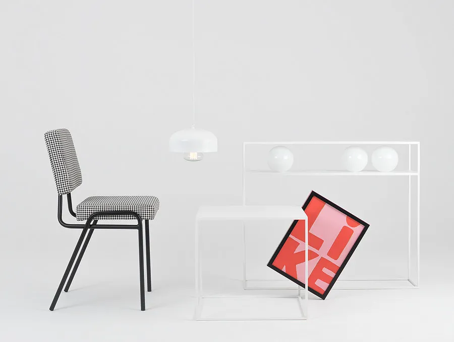 Lampa wisząca POPO FLAT 1 - biały