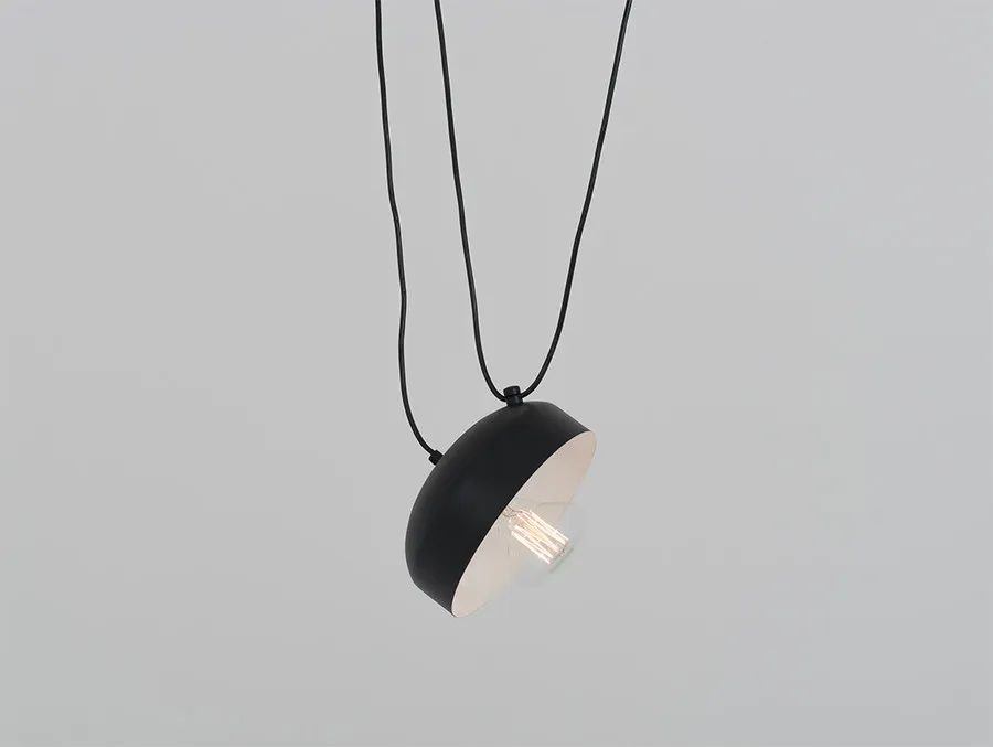 Lampa wisząca POPO FLAT 1 - czarny