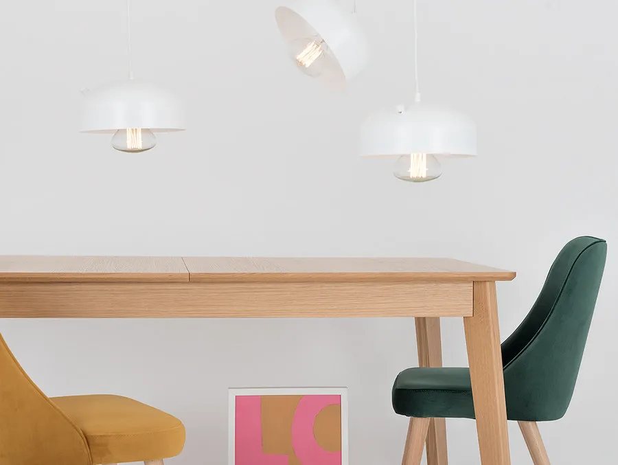 Lampa wisząca POPO FLAT 4 - biały