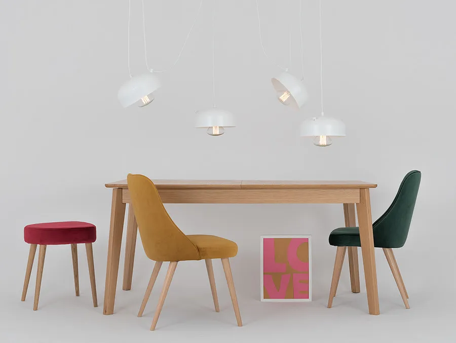 Lampa wisząca POPO FLAT 4 - biały