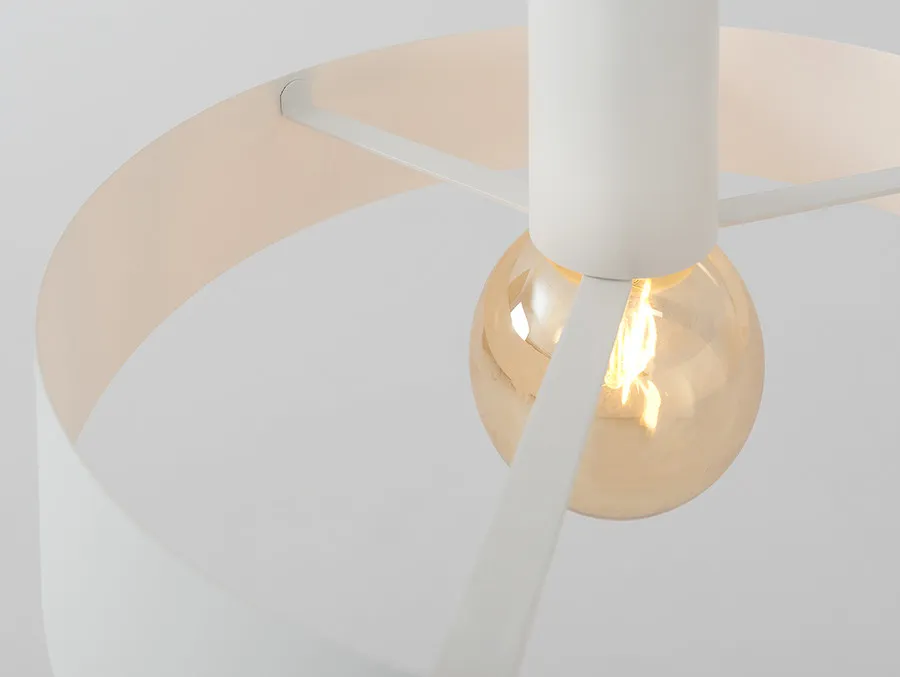 Lampa wisząca FAY 1 L - biały