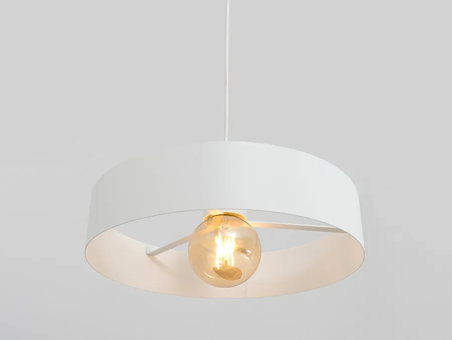 Lampa wisząca FAY 1 L - biały