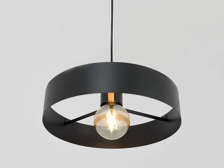 Lampa wisząca FAY 1 L - czarny