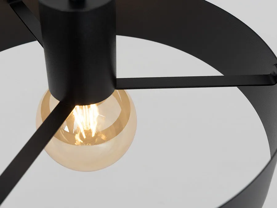 Lampa wisząca FAY 1 L - czarny