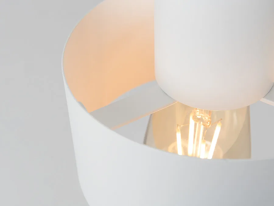 Lampa wisząca FAY 1 S - biały
