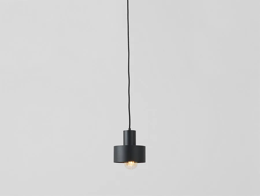 Lampa wisząca FAY 1 S - czarny