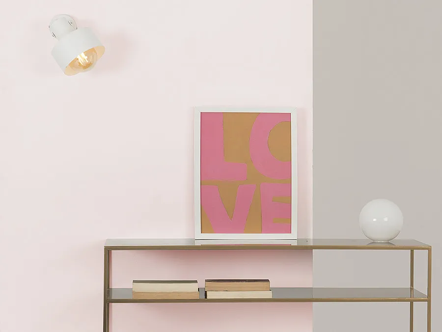 Lampa ścienna FAY WALL PLUS - biały
