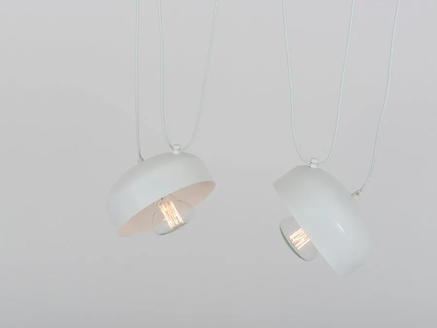 Lampa wisząca POPO FLAT 2 - biały