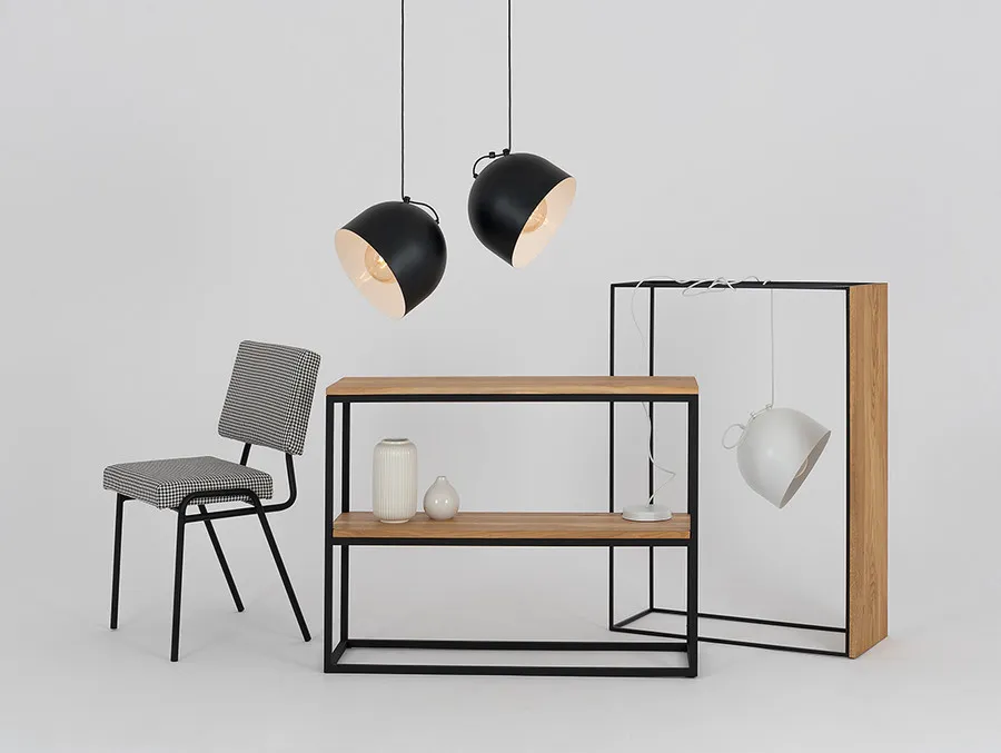 Lampa wisząca POPO L 2 - czarny