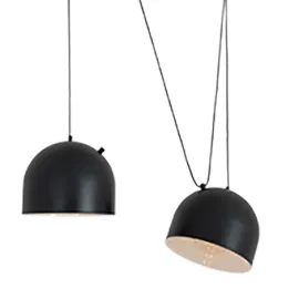 Lampa wisząca POPO L 2 - czarny