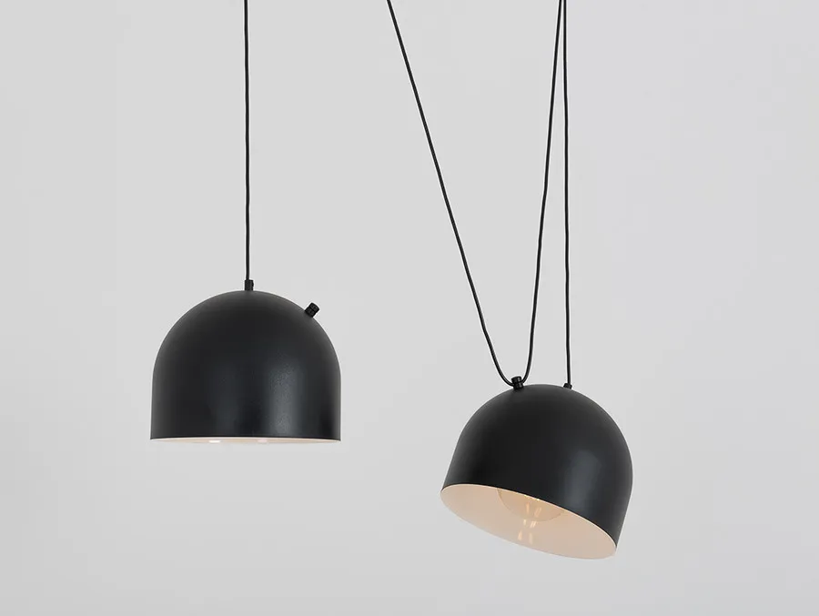 Lampa wisząca POPO L 2 - czarny