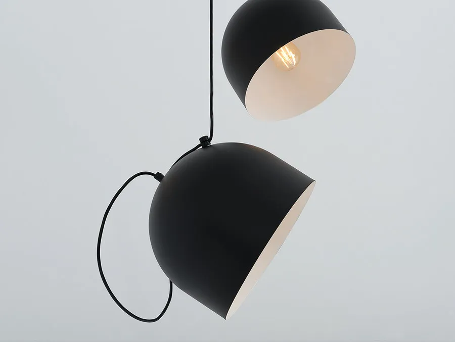 Lampa wisząca POPO L 4 - czarny