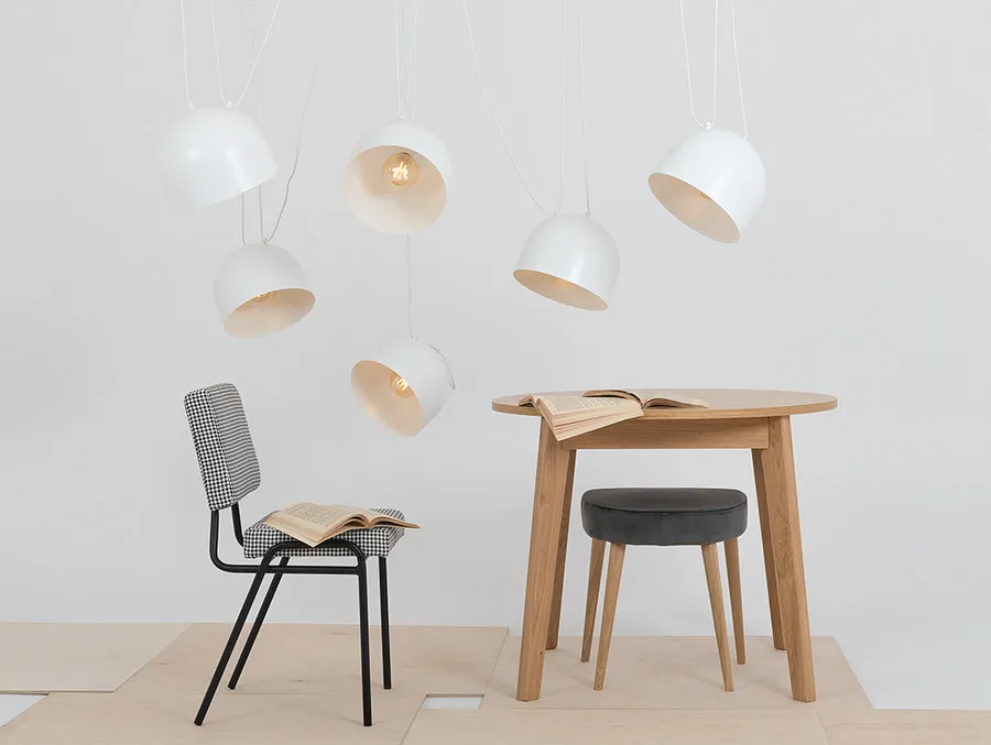 Lampa wisząca POPO L 6 - biały