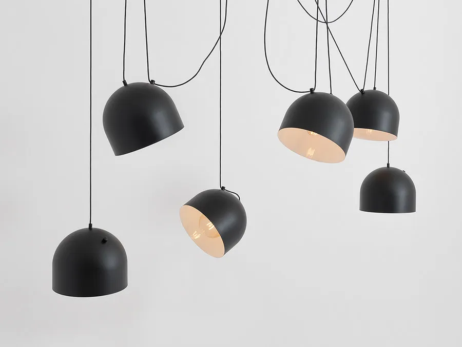 Lampa wisząca POPO L 6 - czarny