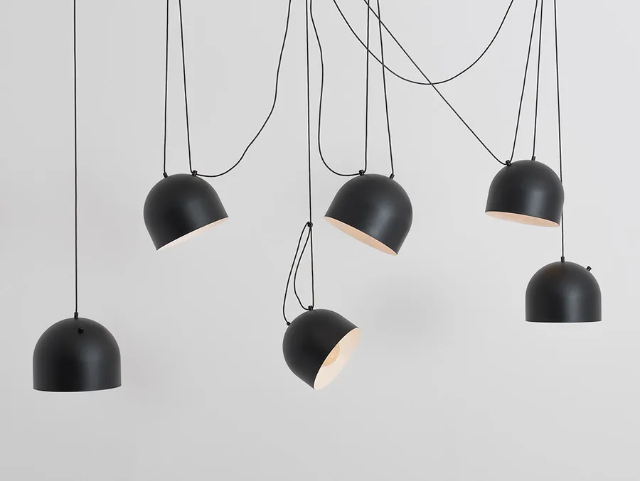 Lampa wisząca POPO L 6 - czarny