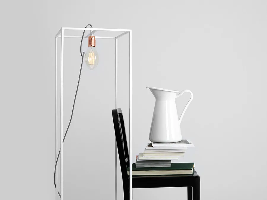 Lampa podłogowa METRIC FLOOR S - biały