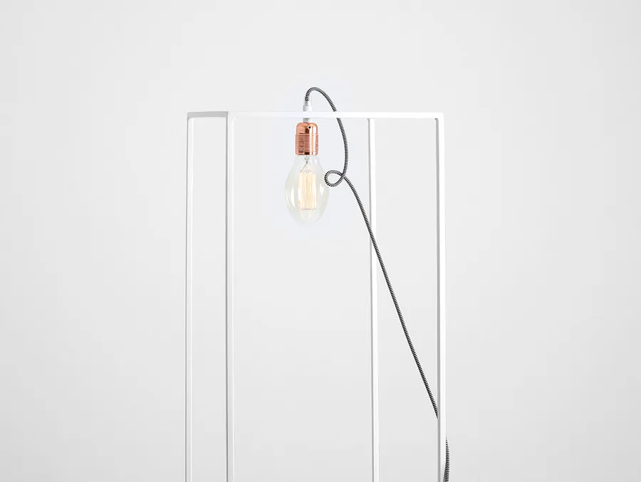 Lampa podłogowa METRIC FLOOR S - biały