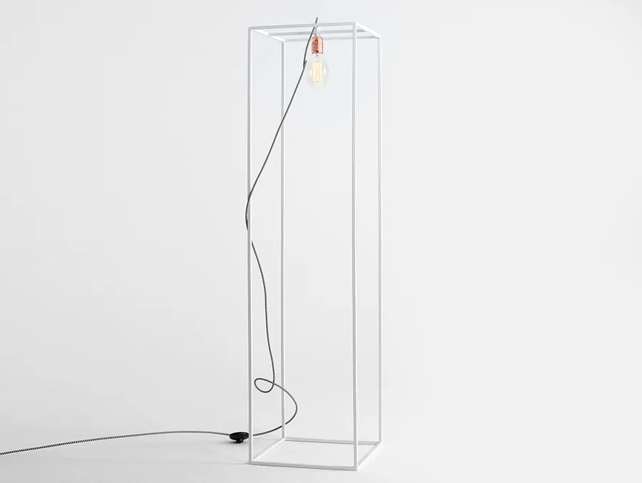 Lampa podłogowa METRIC FLOOR S - biały
