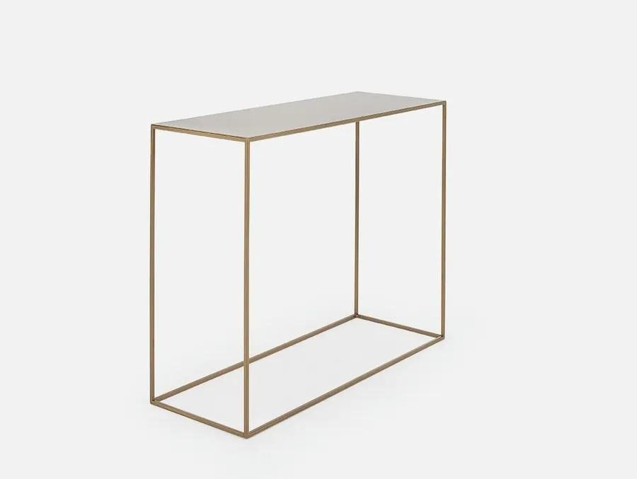 Konsola TENSIO METAL 100x35 - złoty