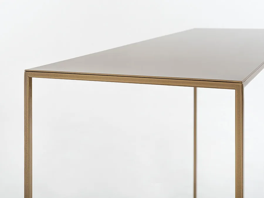 Konsola TENSIO METAL 100x35 - złoty